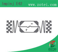 UHF RFID tag:Impinj E42